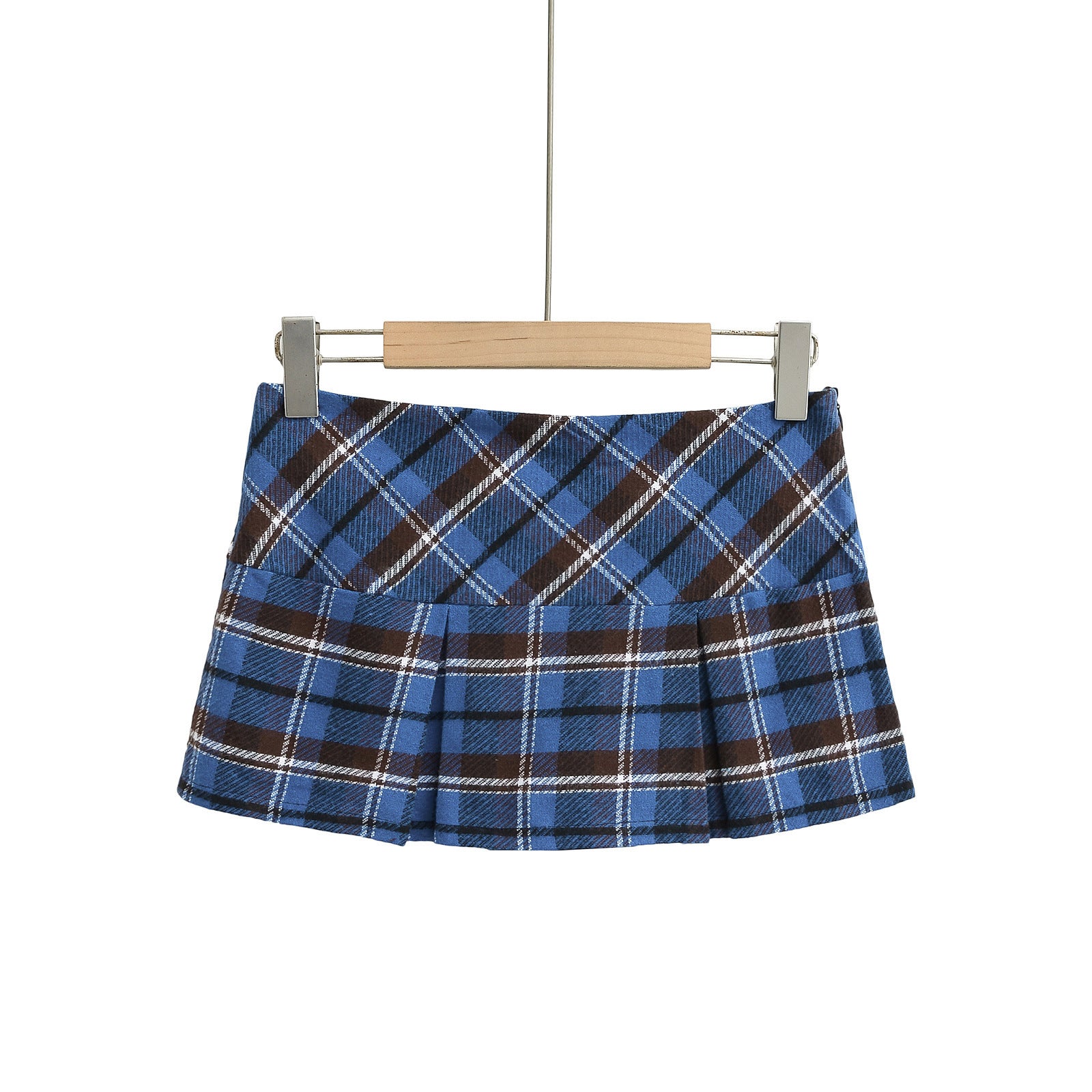 Retro Plaid Mini Skirt