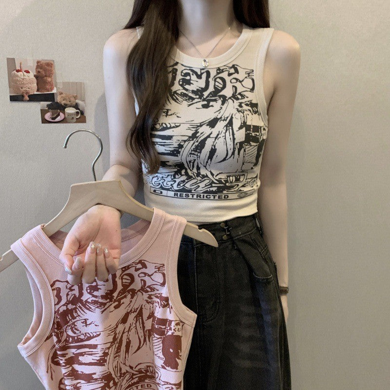 Fitted Camisole Top - detail view