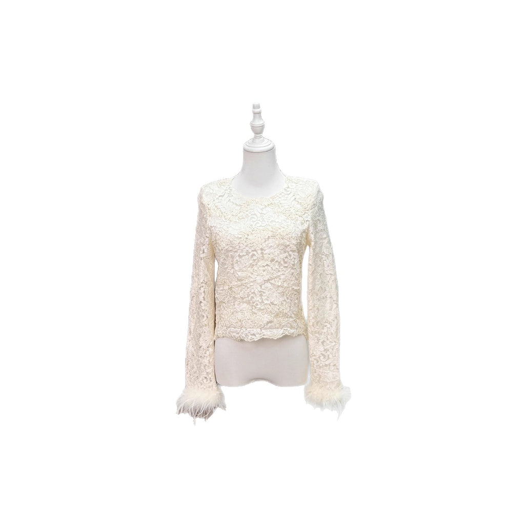 Lace Detail Slim Top