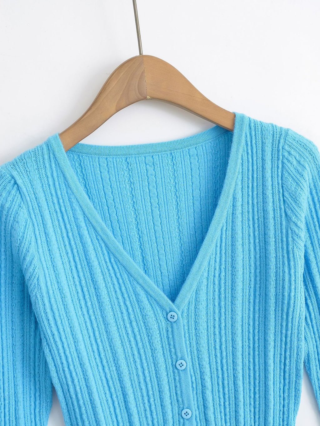 V-Neck Knit Sweater - alternate view