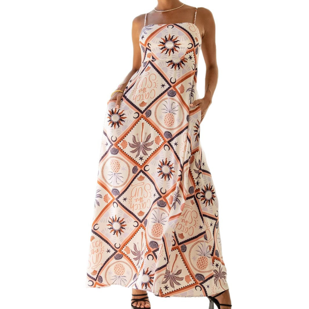 Flowy Vacation Maxi Skirt